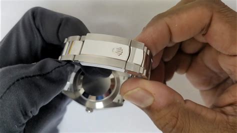 rolex explorer clasp|how to adjust rolex clasp.